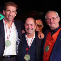 Yves Pujol, Paul Adam et Thierry Garcia