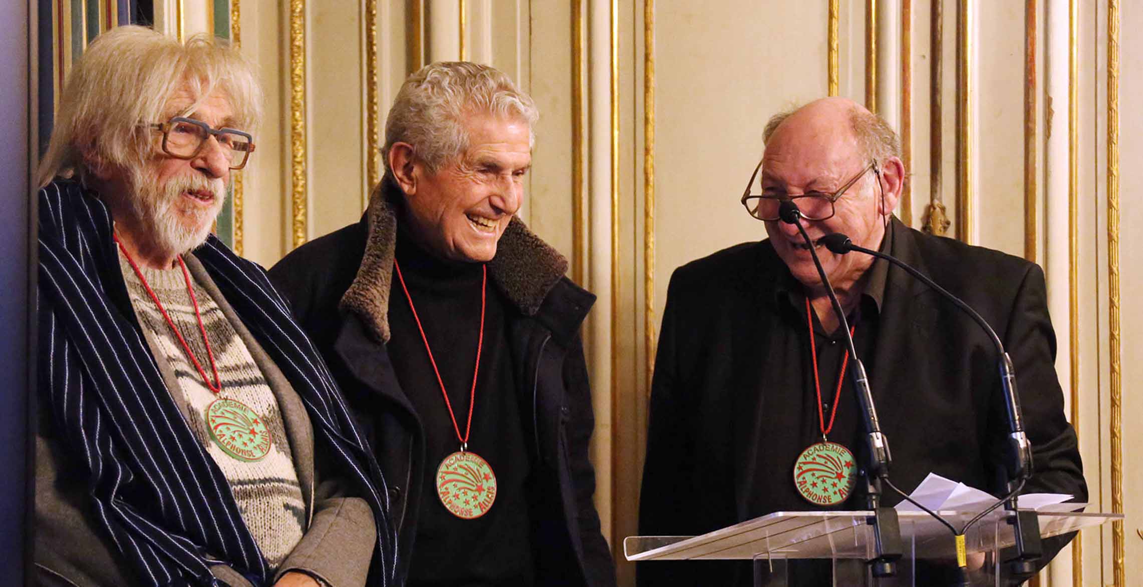 Remise du prix Alphonse Allais 2023 à Pierre Richard