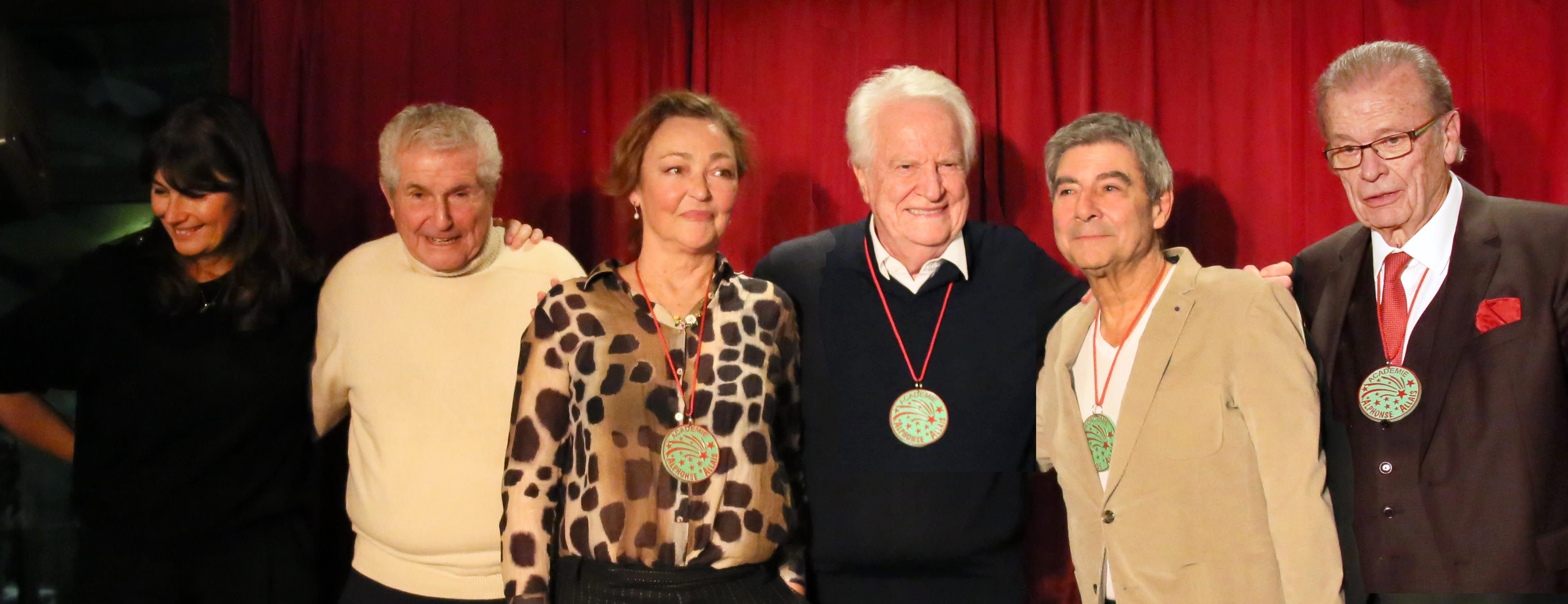 Intronisations de Catherine Frot et André Dussollier